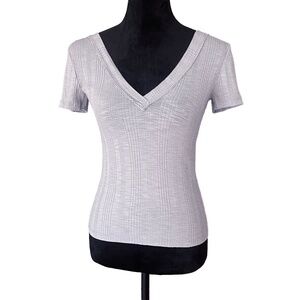 🍀3 for 35- Urban Outfitters Cotton & Modal V-Neck T-Shirt